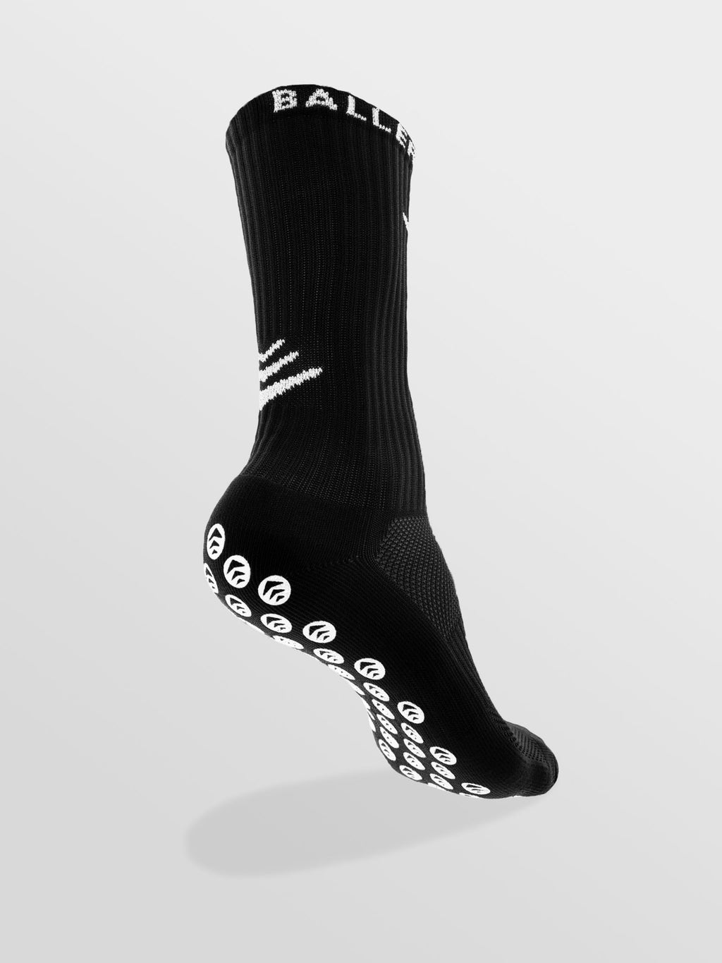 Ballersocks – Black Performance Grip Sock